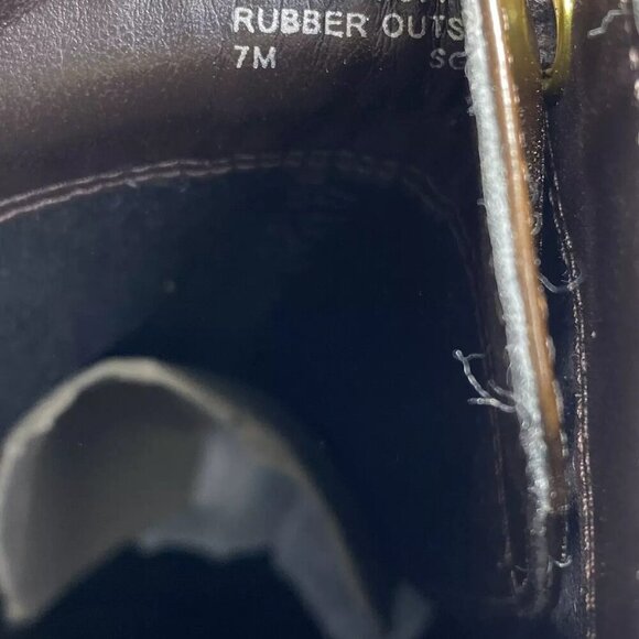 NEW MICHAEL KORS Womens Blake Bootie Size 7M Lace-Up Combat Side-Zip Round Toe - Picture 5 of 7